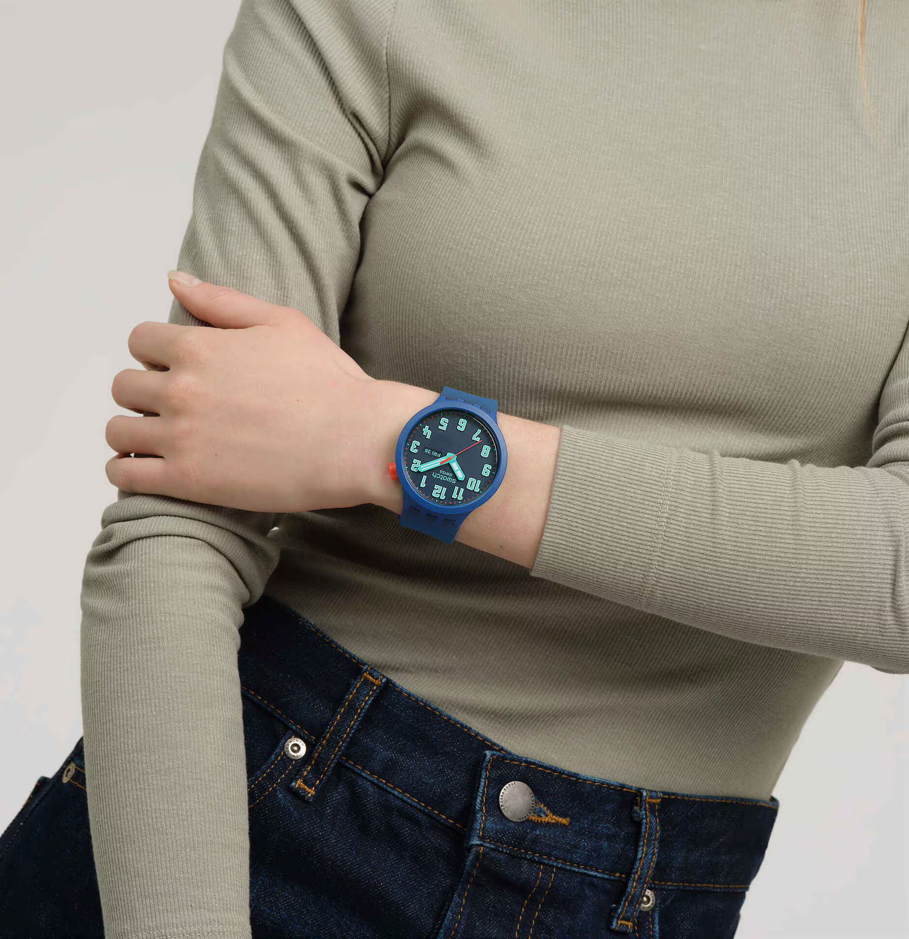 Swatch Sb01n700 Essentially Bold Erkek Kol Saati