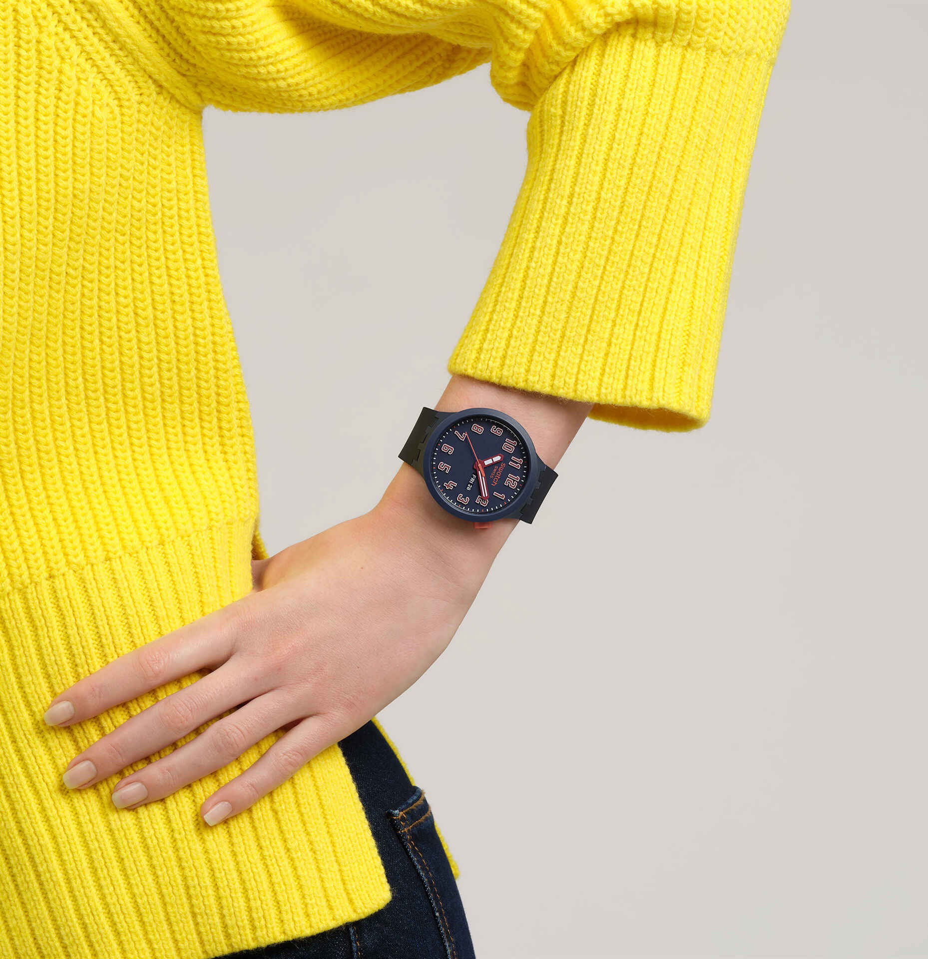 Swatch Sb01s700 Essentially Confident Erkek Kol Saati