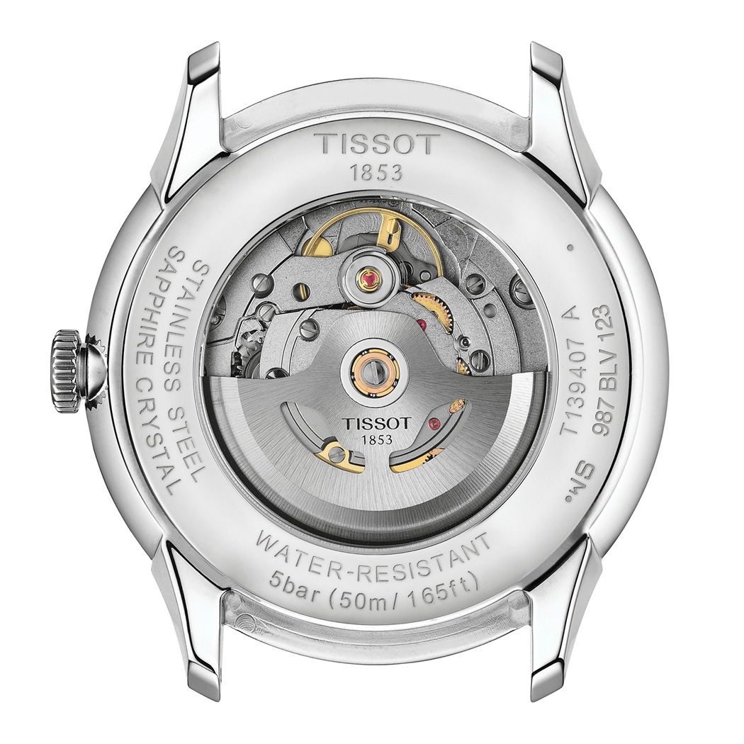 Tissot Chemin des Tourelles 42mm T1394071103800 - Otomatik Erkek Saati (T139.407.11.038.00)