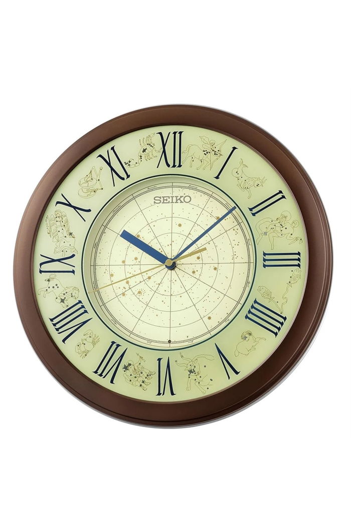 Seiko Qha013b Led Aydınlatmalı Duvar Saati