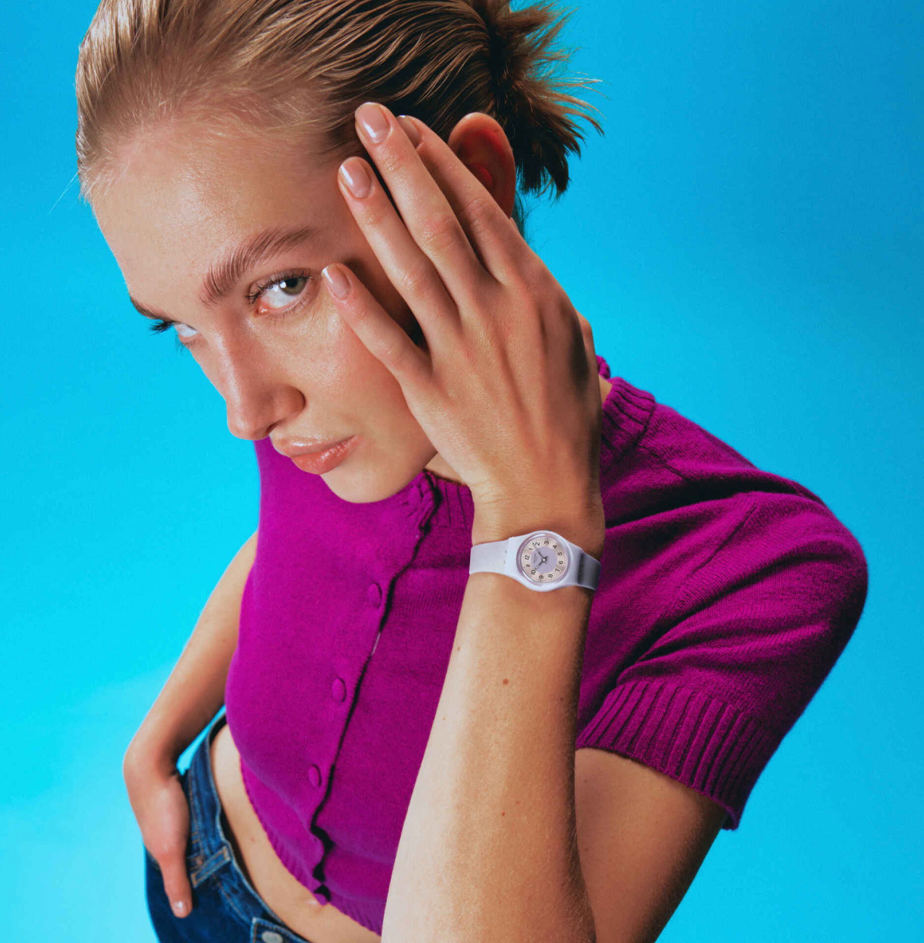 Swatch Lv121 Lilac Lightness Kadın Kol saati