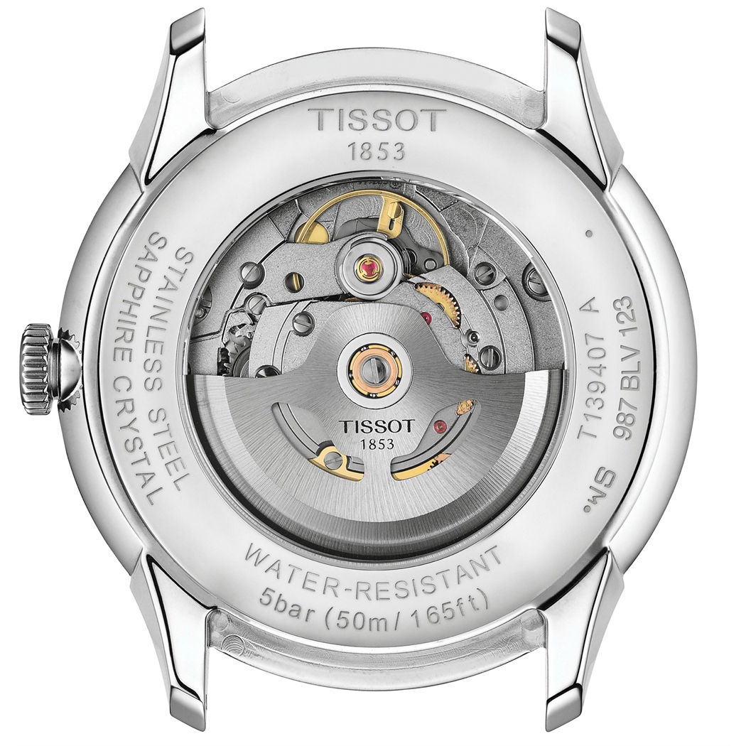 Tissot Chemin des Tourelles 42mm T1394071104800 - Otomatik Erkek Saati (T139.407.11.048.00)
