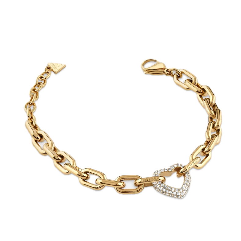 Guess Jgujubb05016jwygs Kadın Kalpli Bileklik