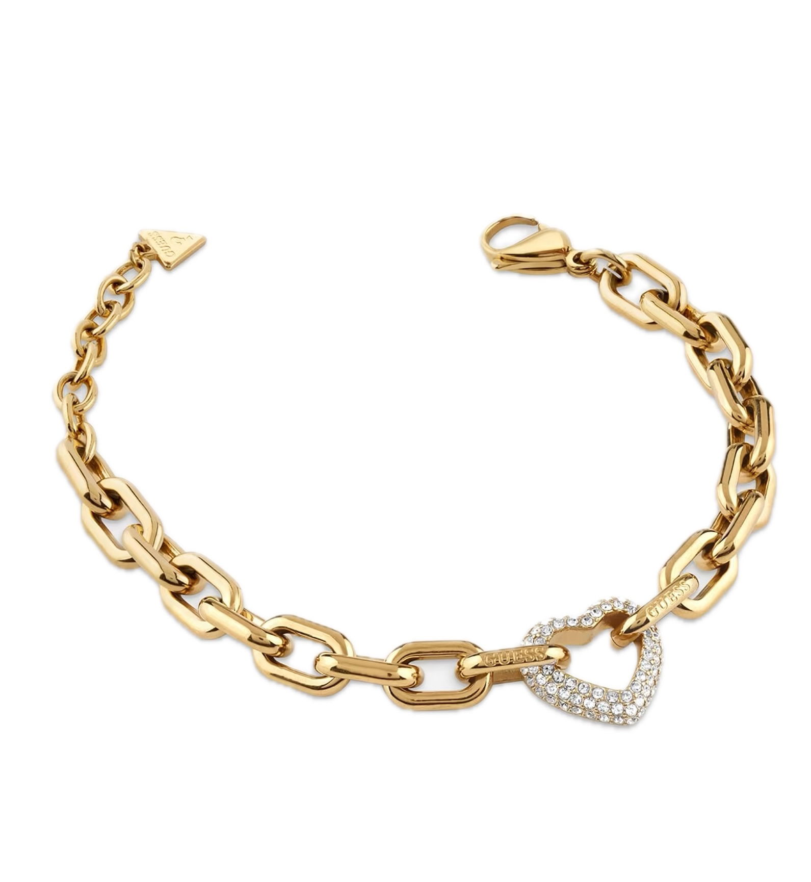 Guess Jgujubb05016jwygs Kadın Kalpli Bileklik