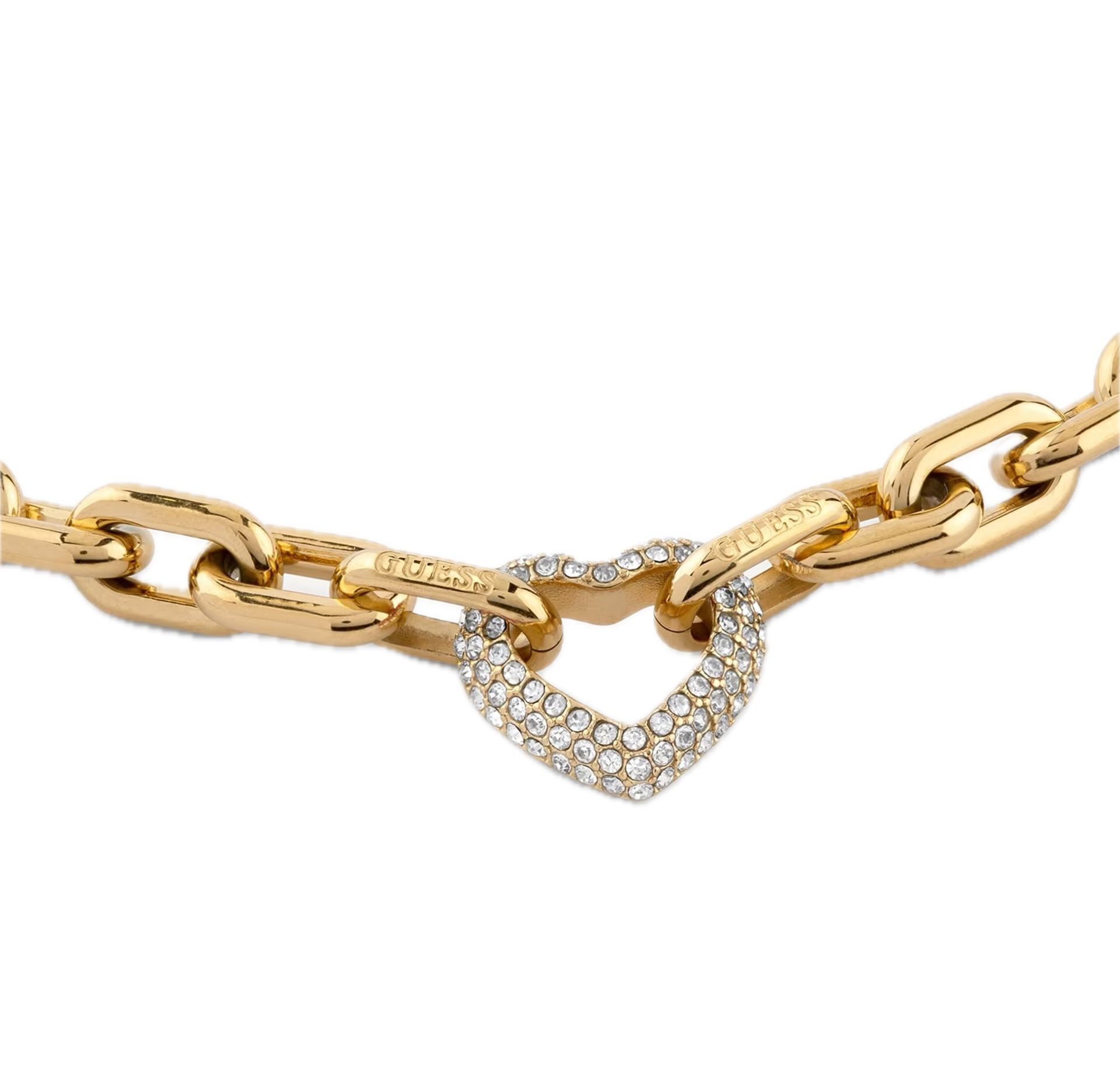 Guess Jgujubb05016jwygs Kadın Kalpli Bileklik