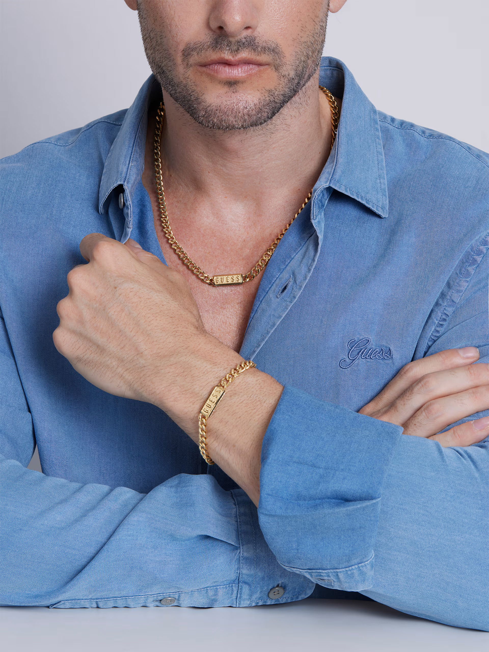 Guess Takı Jgujumb05015jwygs Erkek Bileklik