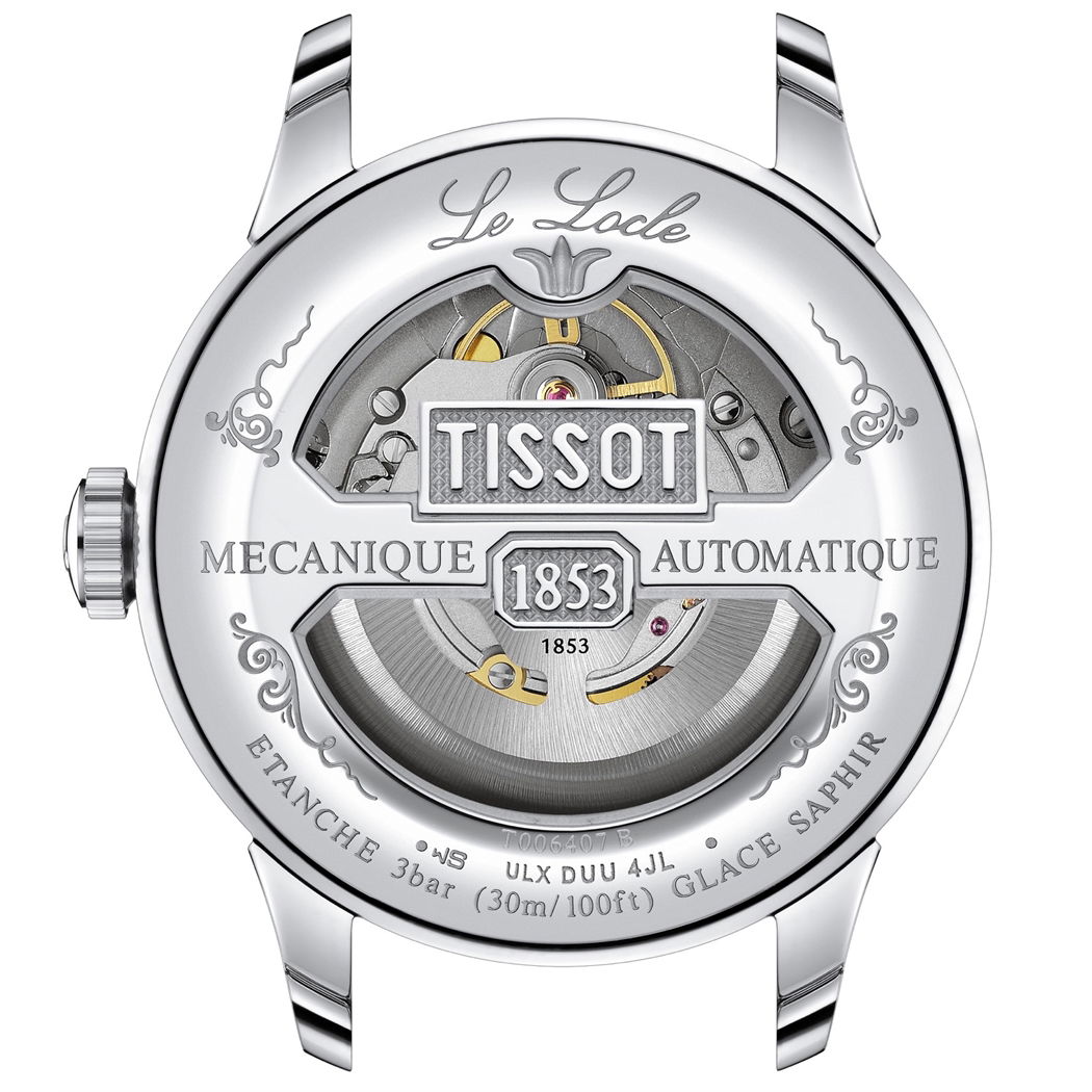 Tissot Le Locle 39.3mm T0064071109300 - Otomatik Erkek Kol Saati (T006.407.11.093.00)