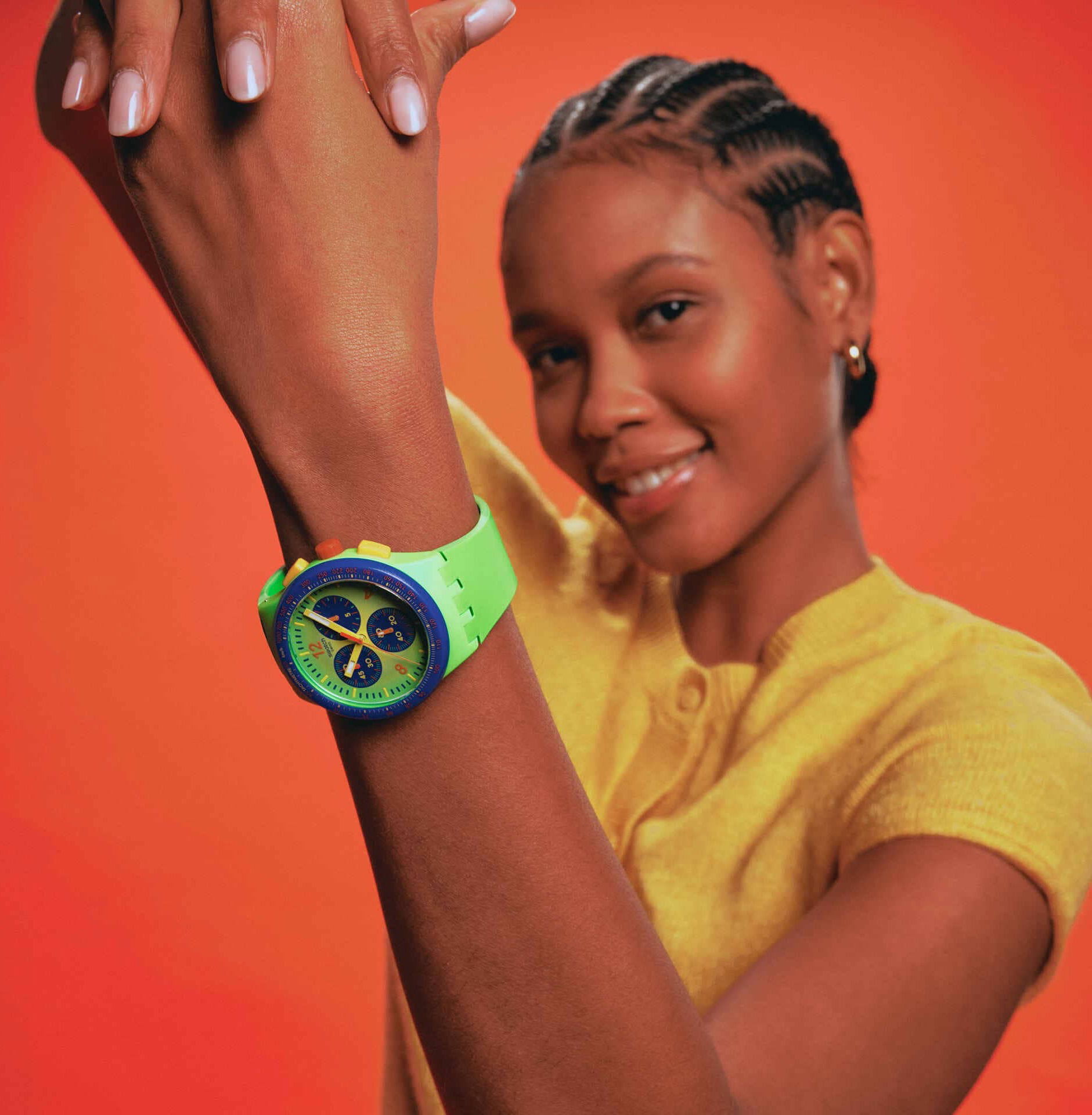 Swatch Susg101 Flowing Freshly Kol Saati