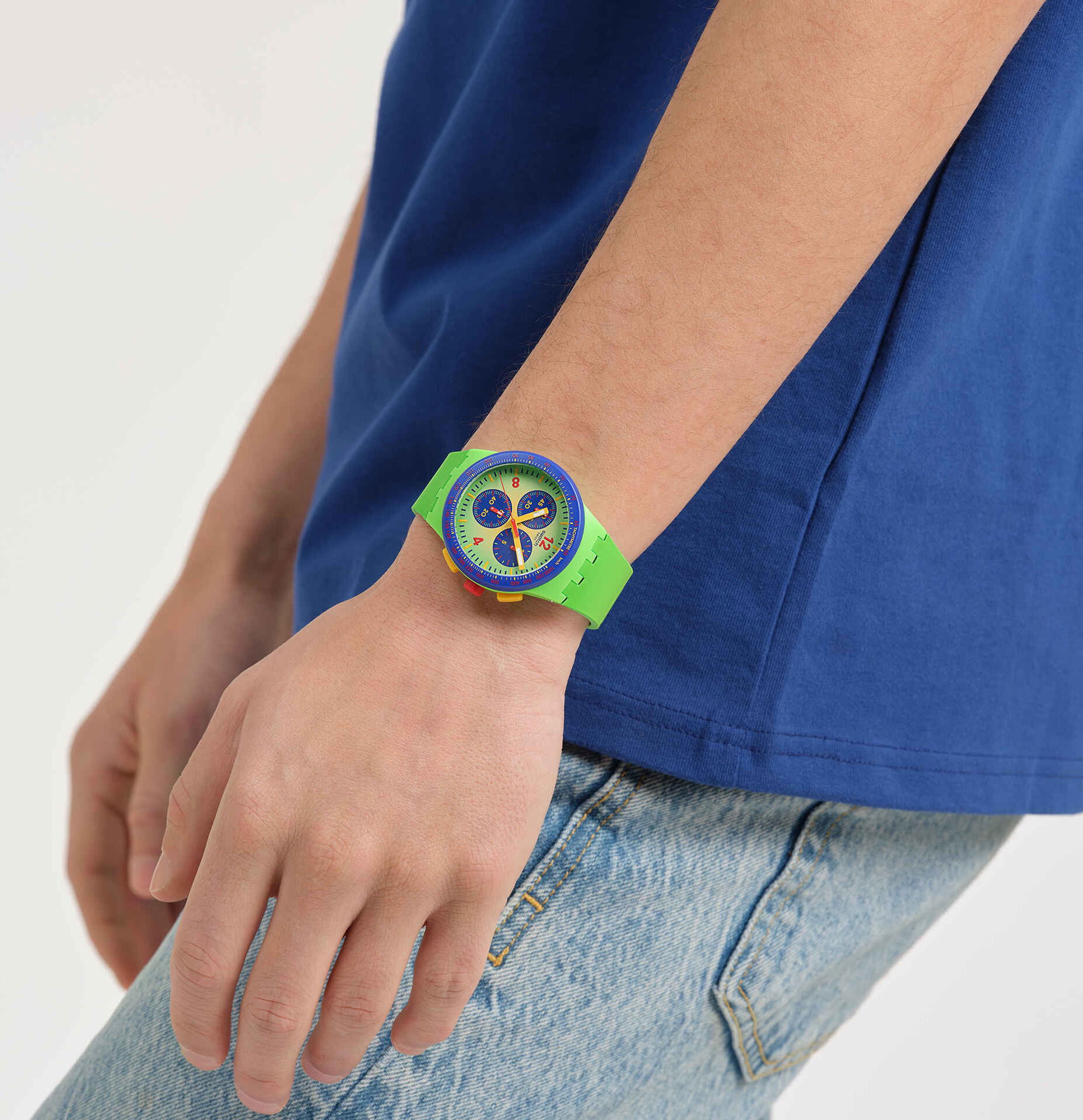 Swatch Susg101 Flowing Freshly Kol Saati