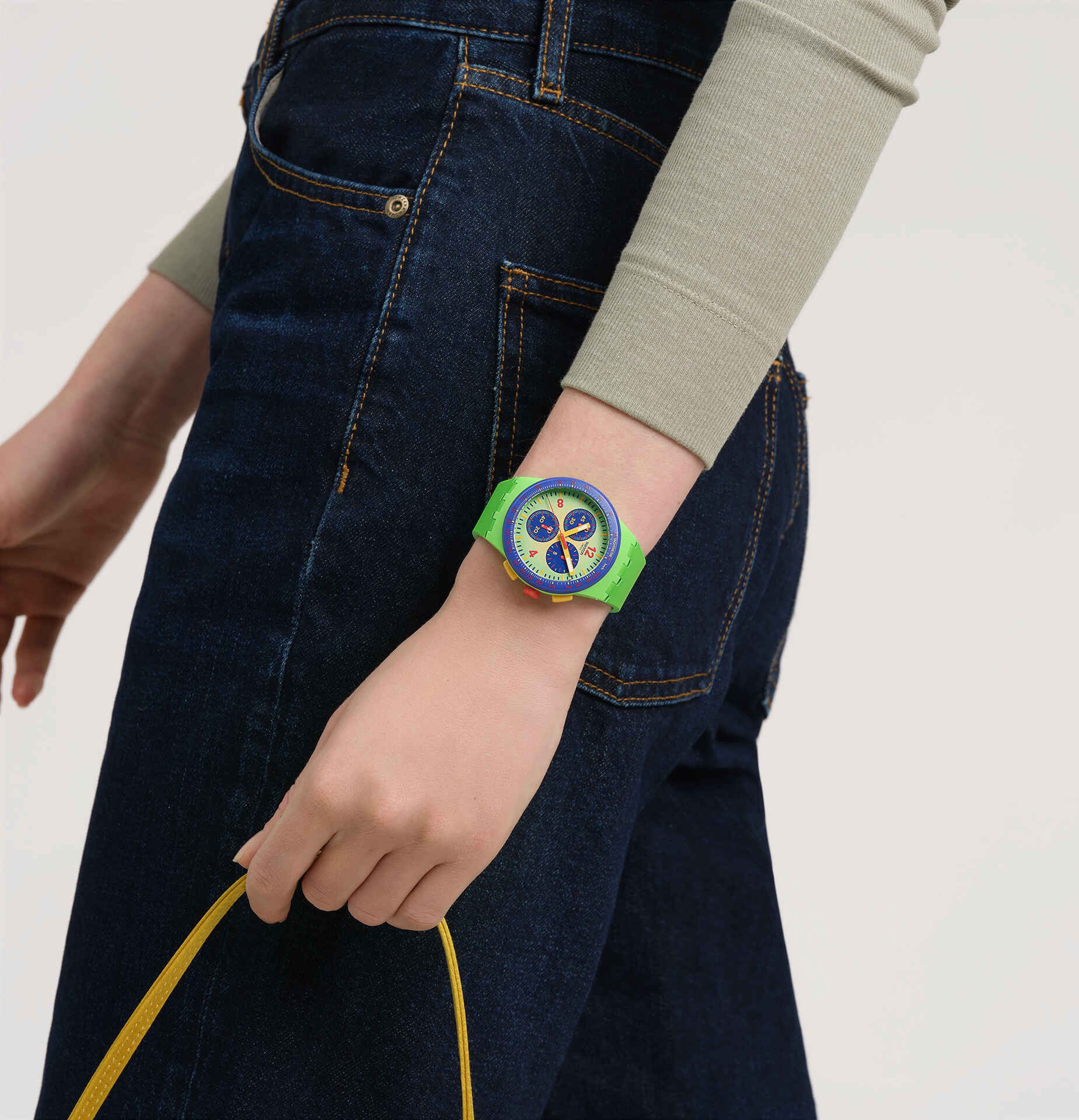 Swatch Susg101 Flowing Freshly Kol Saati