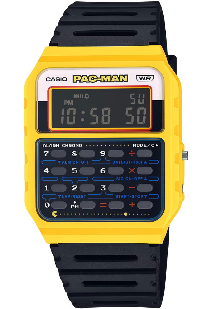 Casio PAC-MAN Ca-53Wpc-1Bdr