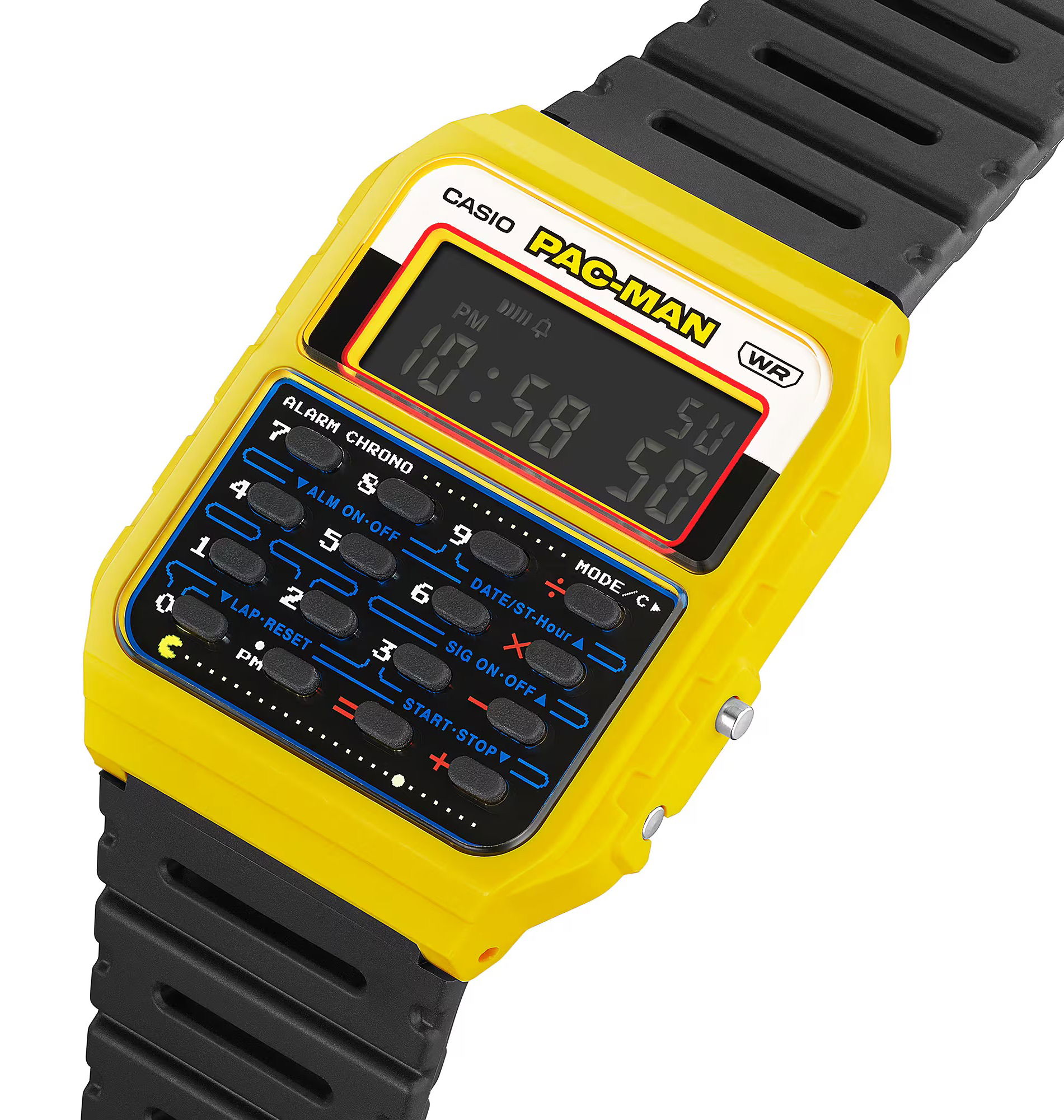 Casio PAC-MAN Ca-53Wpc-1Bdr