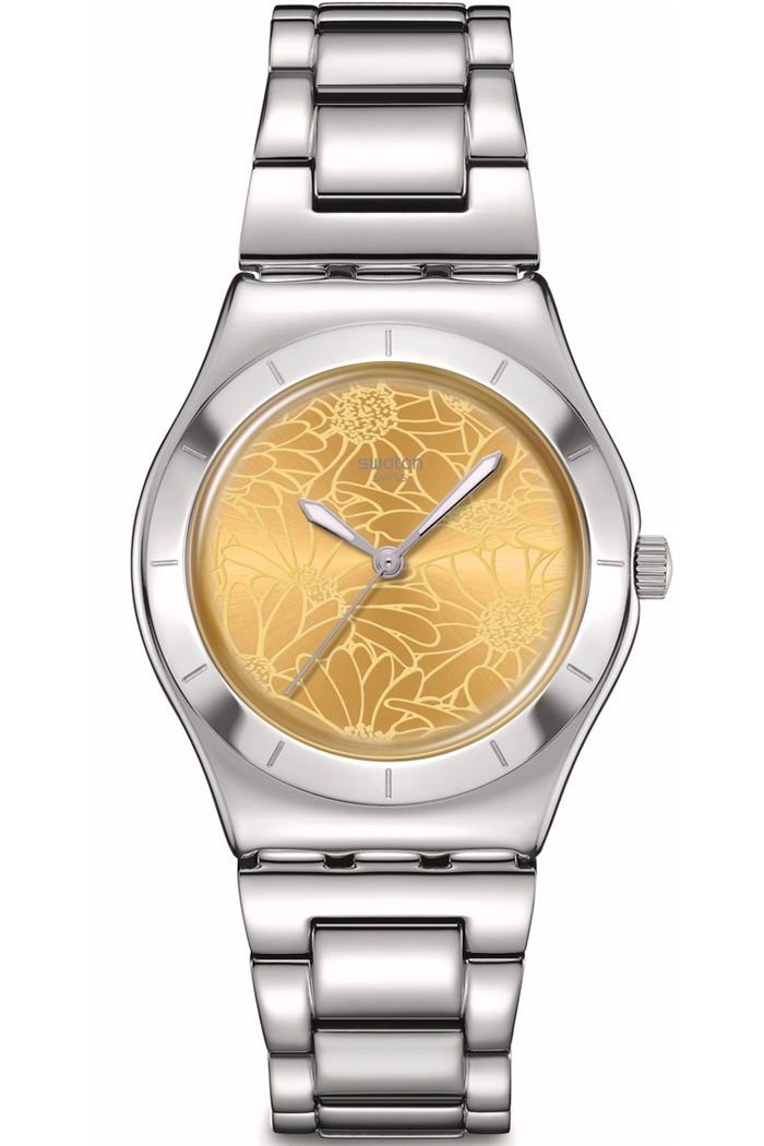Swatch Yls236g Petal Swirl Kadın Paslanmaz Çelik Saat
