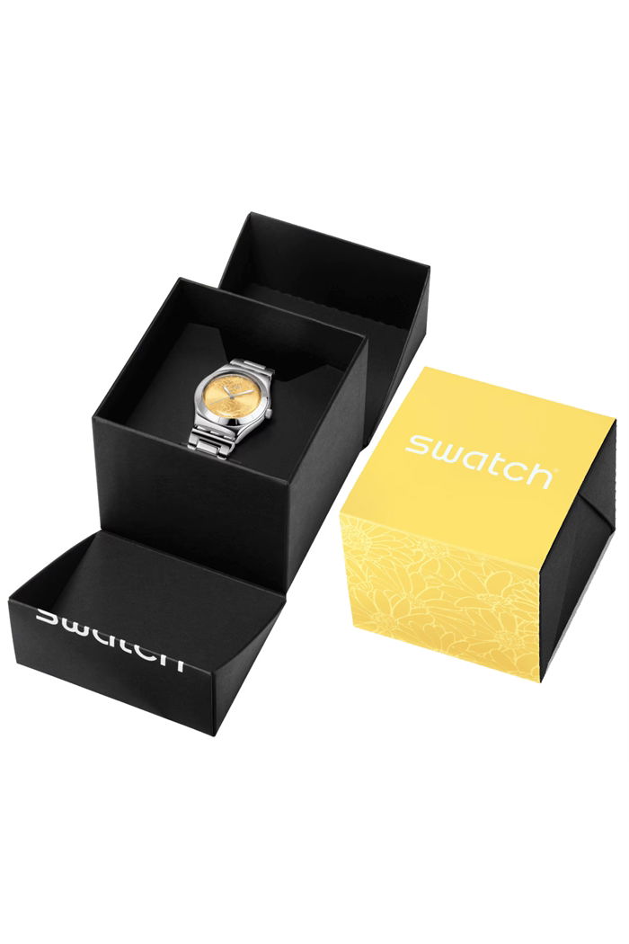 Swatch Yls236g Petal Swirl Kadın Paslanmaz Çelik Saat