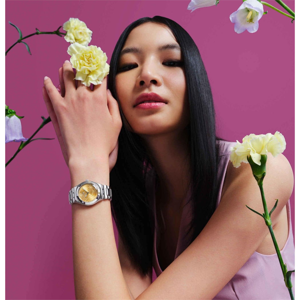 Swatch Petal Swirl YLS236G Kadın Quartz Saat