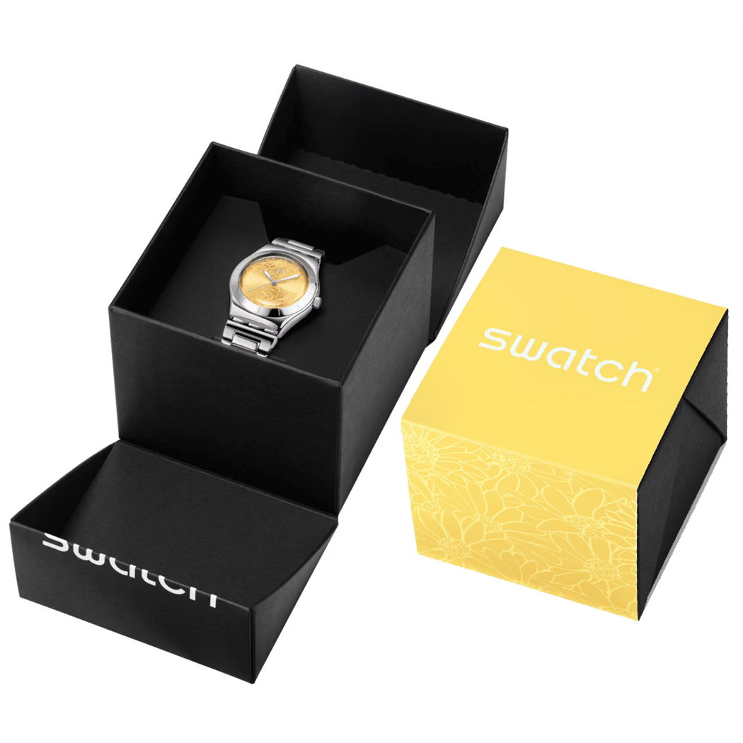Swatch Petal Swirl YLS236G Kadın Quartz Saat