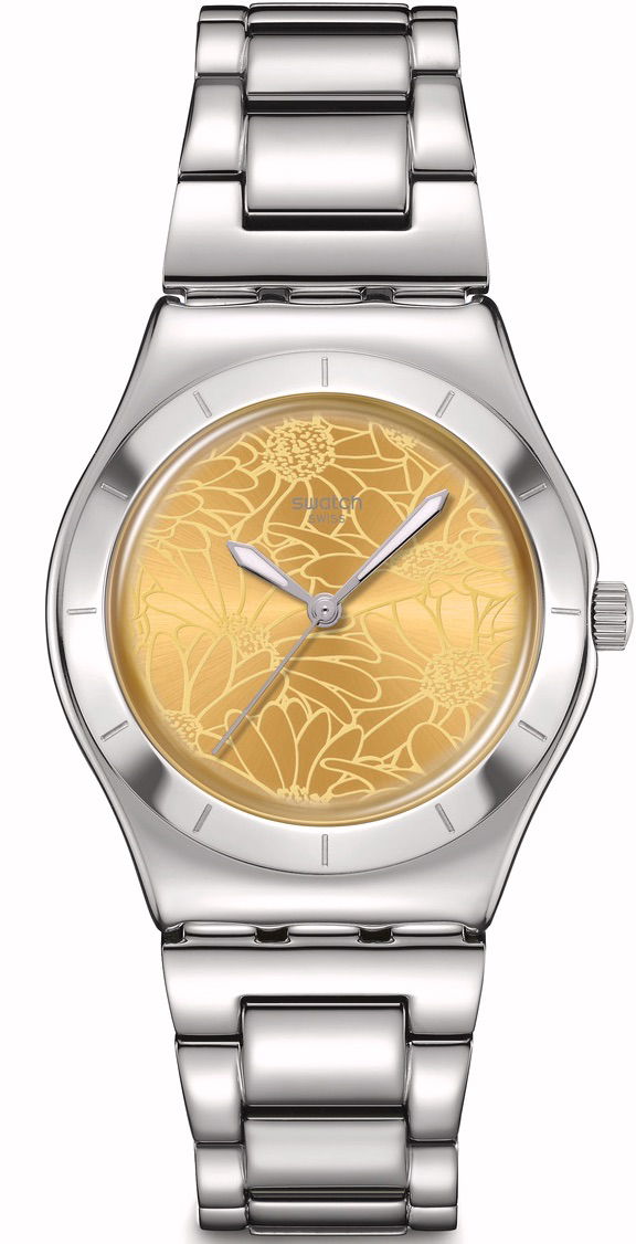 Swatch Petal Swirl YLS236G Kadın Quartz Saat