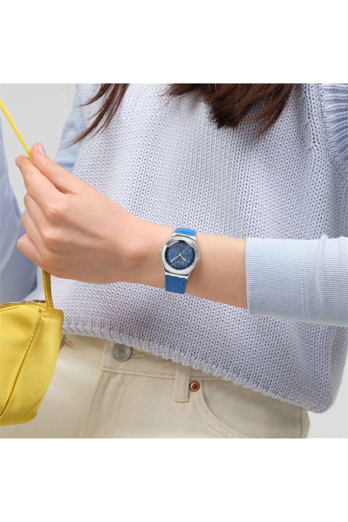 Swatch Yls235 Blue Petal Promise Unisex Paslanmaz Çelik Saat