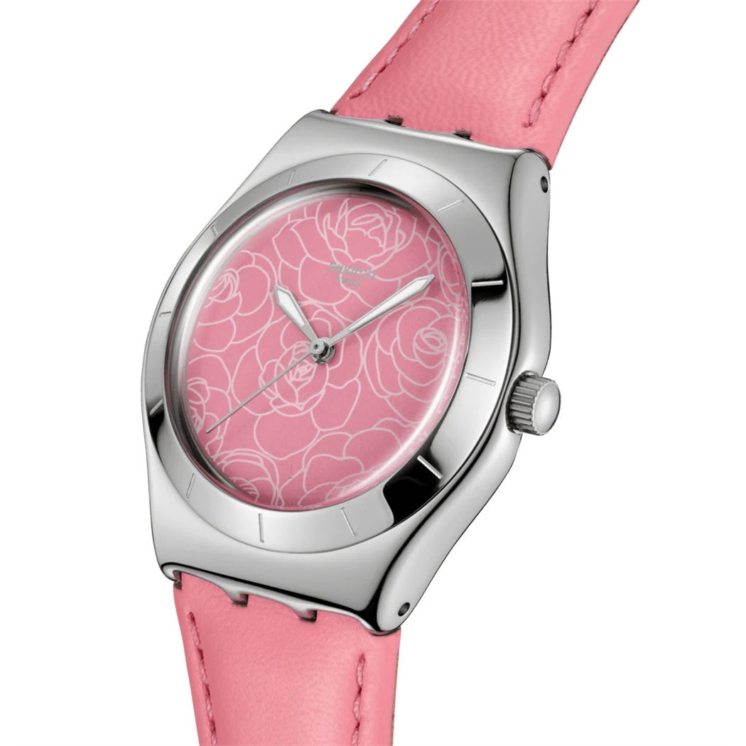 Swatch Pink Petal Promise YLS234 Kadın Quartz Saat