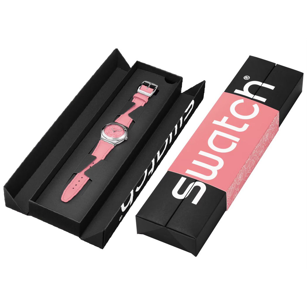 Swatch Pink Petal Promise YLS234 Kadın Quartz Saat