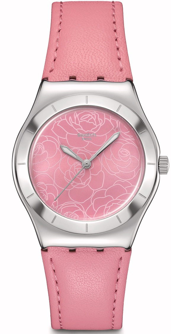 Swatch Pink Petal Promise YLS234 Kadın Quartz Saat