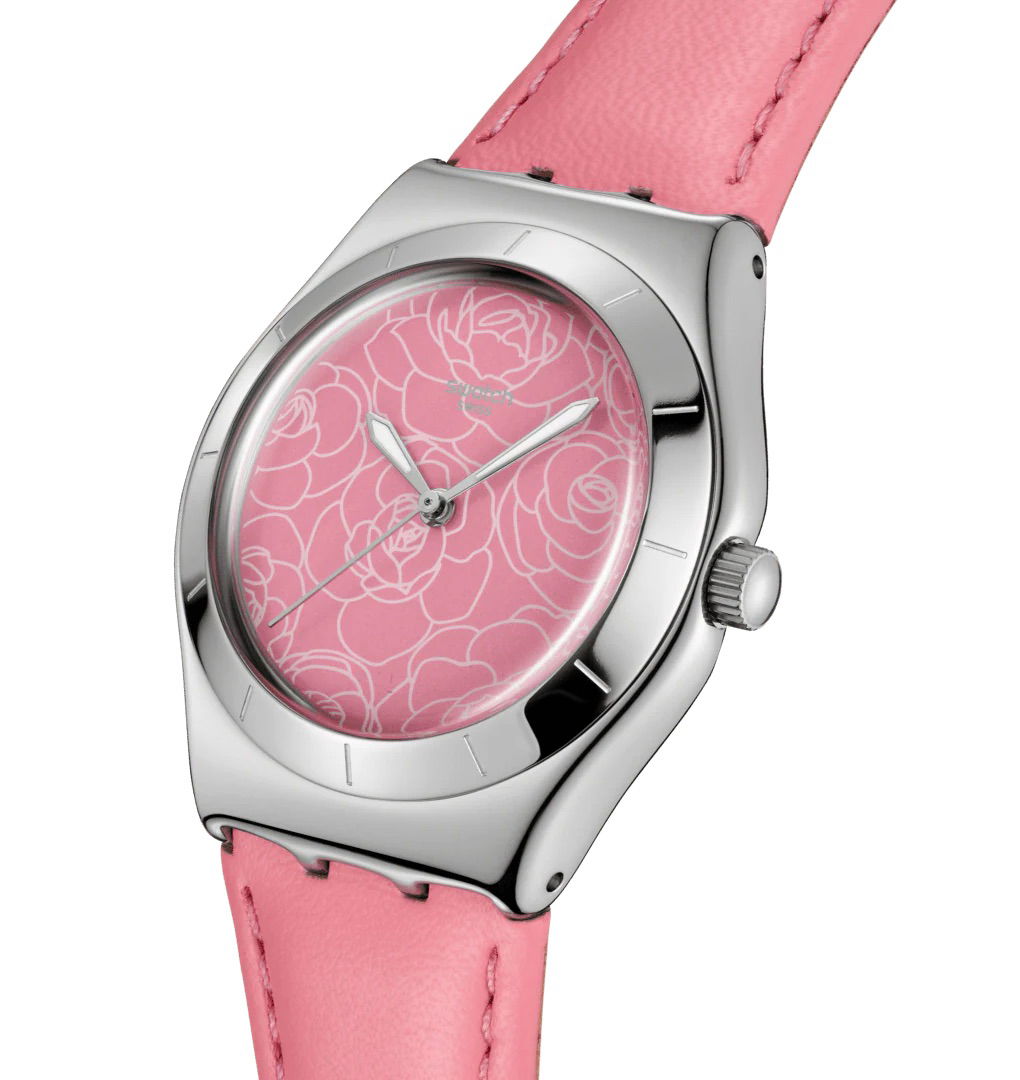 Swatch Pink Petal Promise YLS234 Kadın Quartz Saat