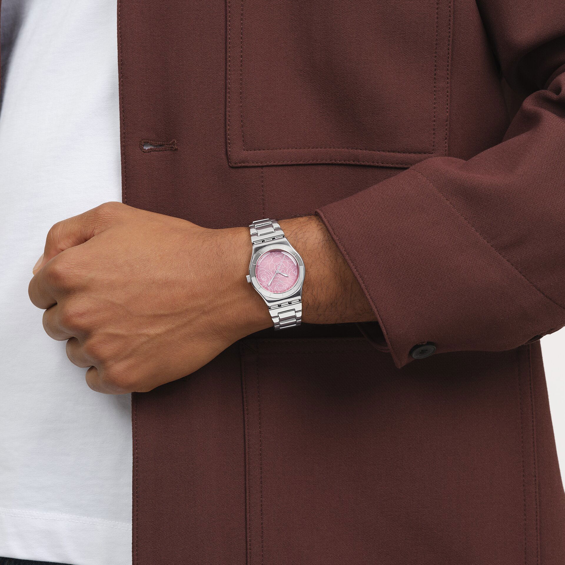 Swatch Irony Petal Charm  YLS234G Kadın Quartz Saat