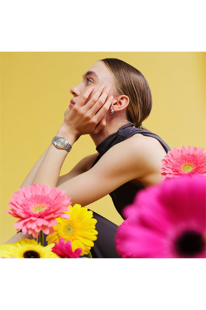 Swatch Irony Petal Bliss Paslanmaz Çelik Kadın Paslanmaz Çelik  Saat Yls237g