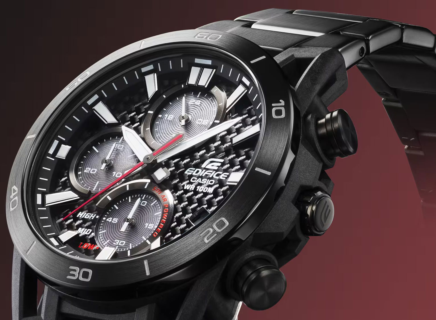 Casio Eqs-960Dc-1Avudf Edifice Güneş Enerjili