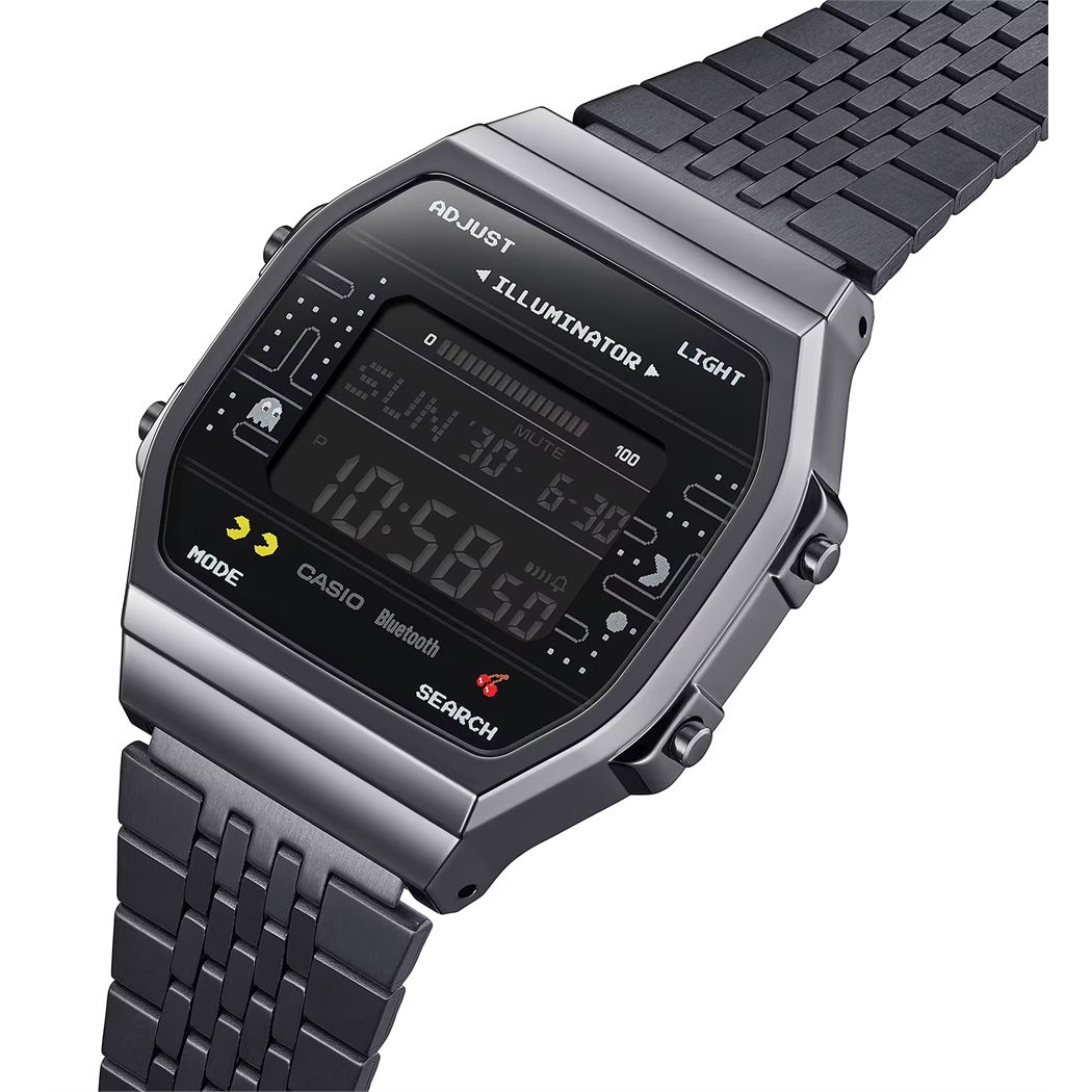 Casio Abl-100Wepc-1Bdr Pac-Man Retro