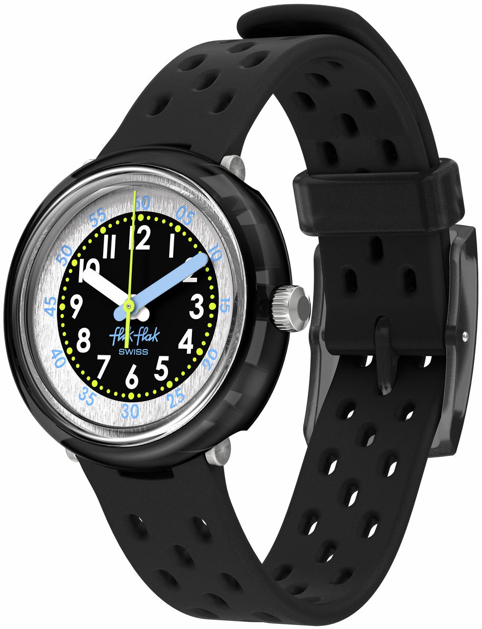 Flik Flak Fcnp001 Fizz In Black Çocuk Kol Saati