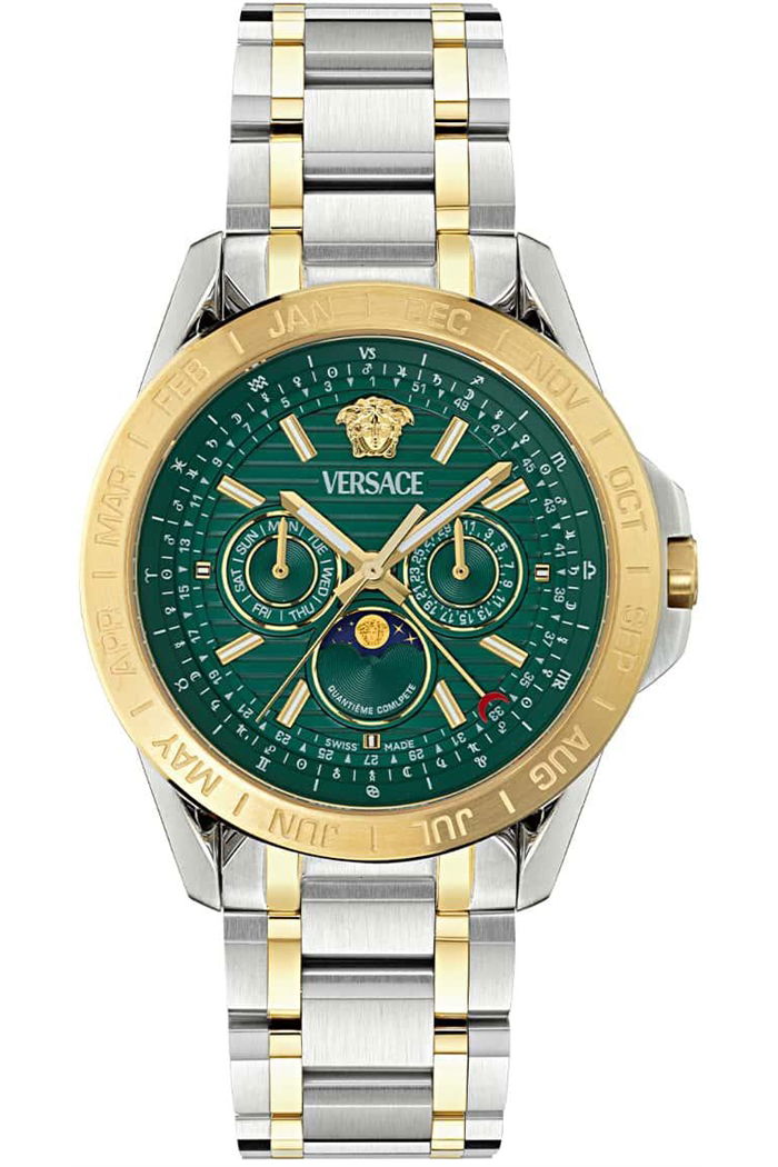 Versace Vrscve0k00325 Galaxy Moonphase Chrono Erkek Kol Saati