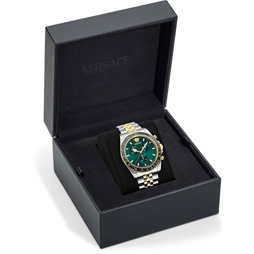Versace Vrscve0h00425 Greca Chrono Wave Erkek Kol Saati
