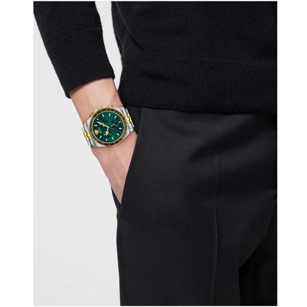 Versace Vrscve0h00425 Greca Chrono Wave Erkek Kol Saati