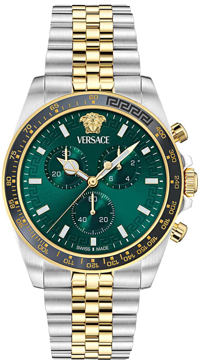 Versace Vrscve0h00425 Greca Chrono Wave Erkek Kol Saati
