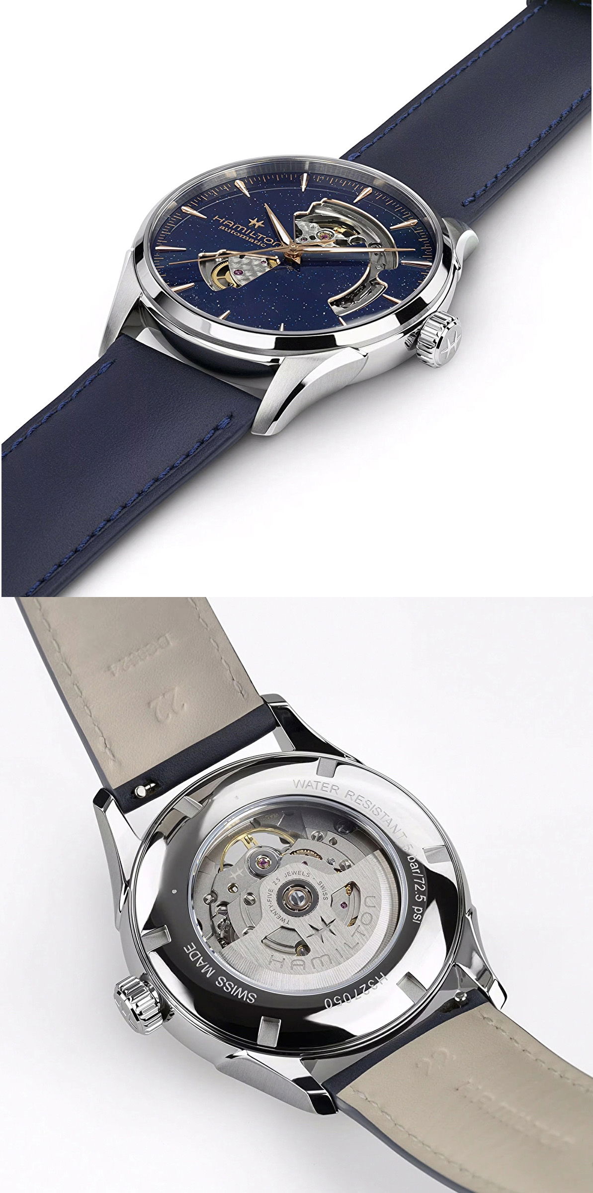 Jazzmaster Open Heart Auto 42mm H32705640