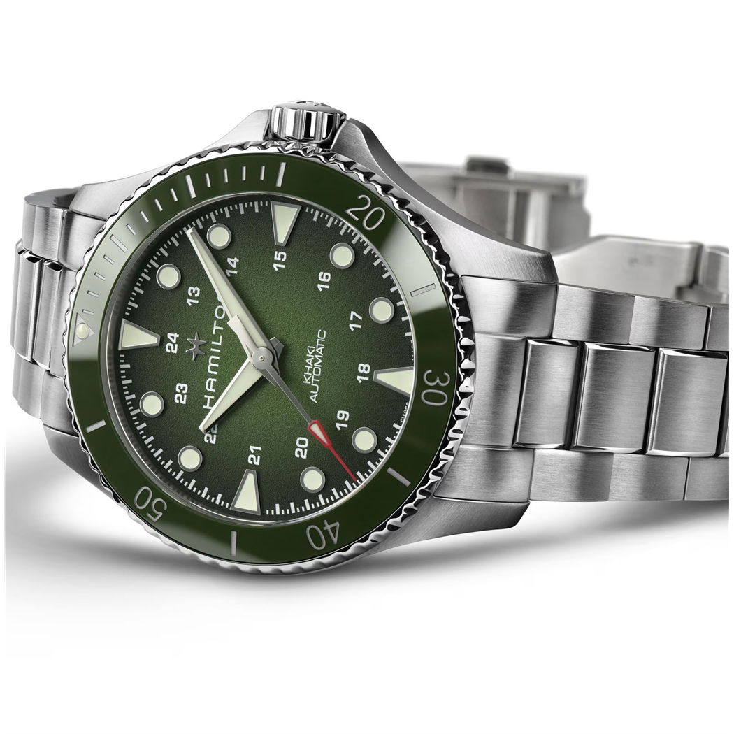 Hamilton H82525160 Khaki Navy Scuba Auto 42mm Erkek Kol Saati