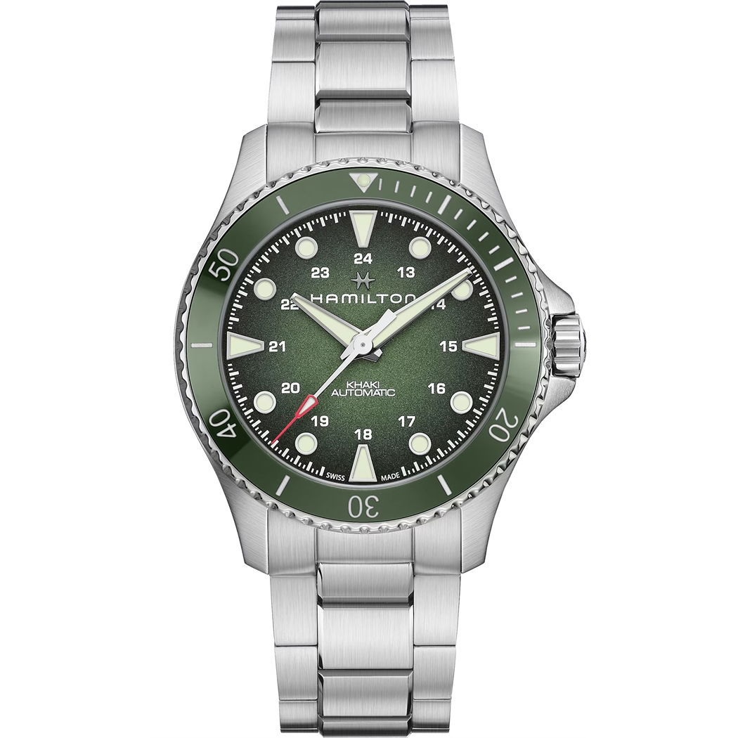 Hamilton H82525160 Khaki Navy Scuba Auto 42mm Erkek Kol Saati