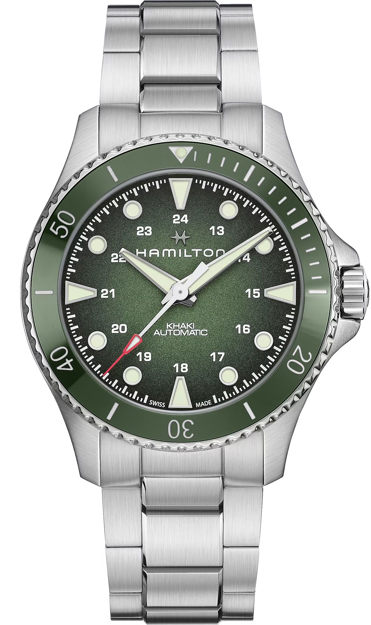 Hamilton H82525160 Khaki Navy Scuba Auto 42mm Erkek Kol Saati