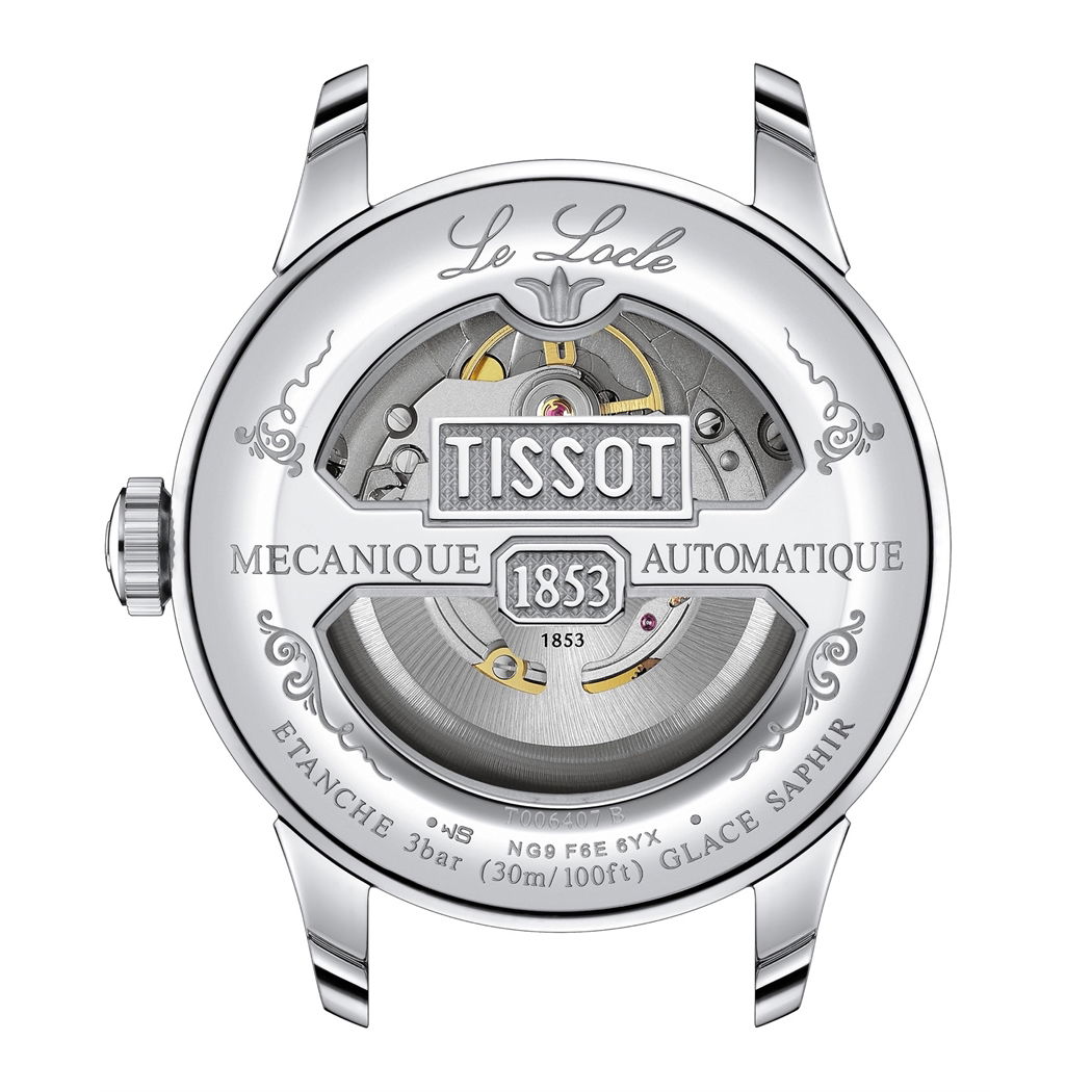 Tissot Le Locle 39.3mm T0064071605300 - Otomatik Erkek Kol Saati (T006.407.16.053.00)