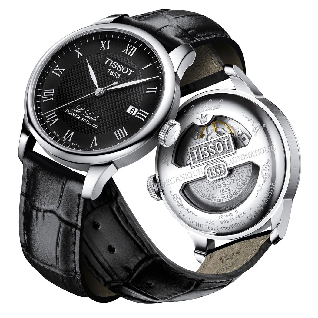Tissot Le Locle 39.3mm T0064071605300 - Otomatik Erkek Kol Saati (T006.407.16.053.00)