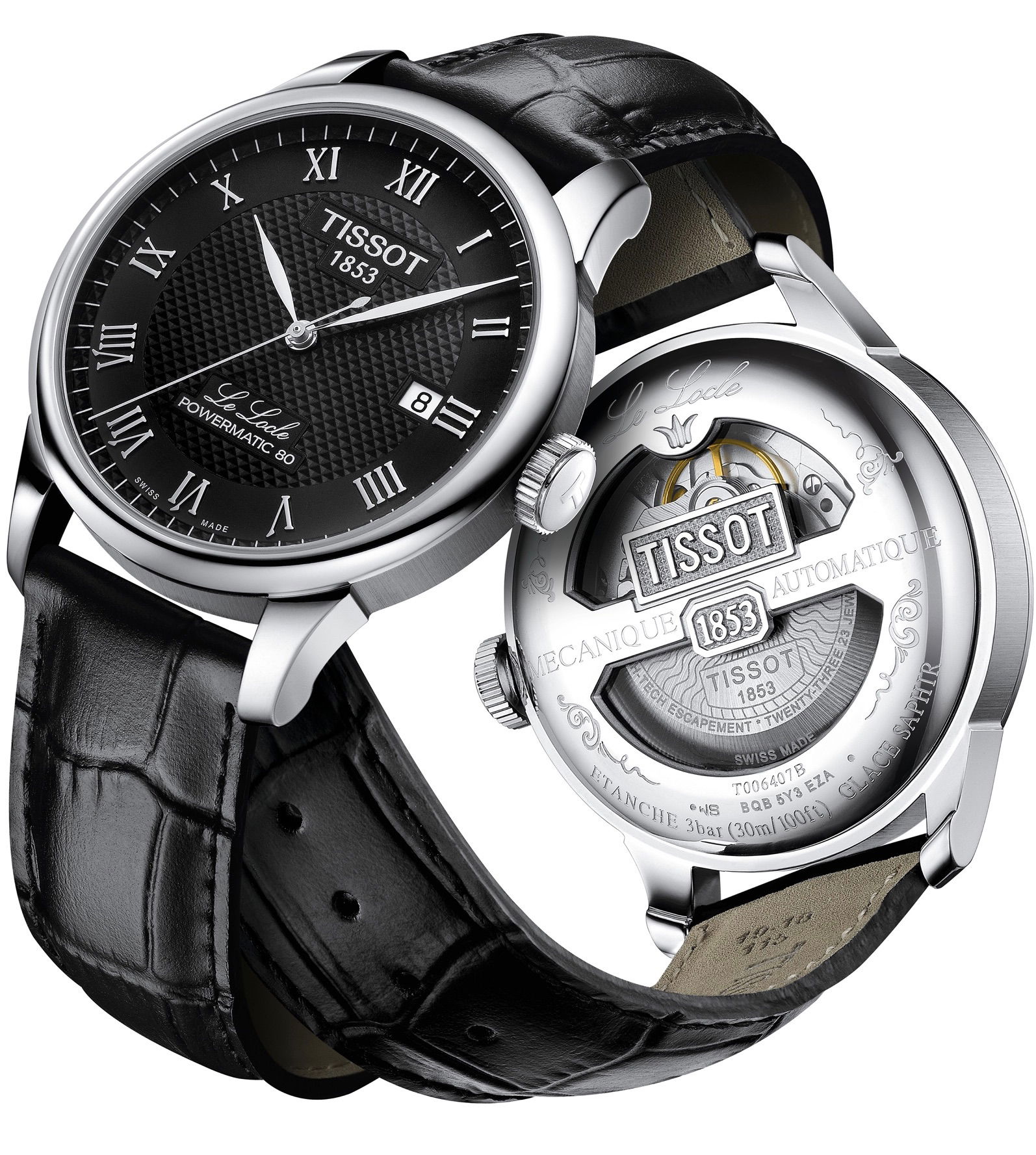 Tissot Le Locle 39.3mm T0064071605300 - Otomatik Erkek Kol Saati (T006.407.16.053.00)