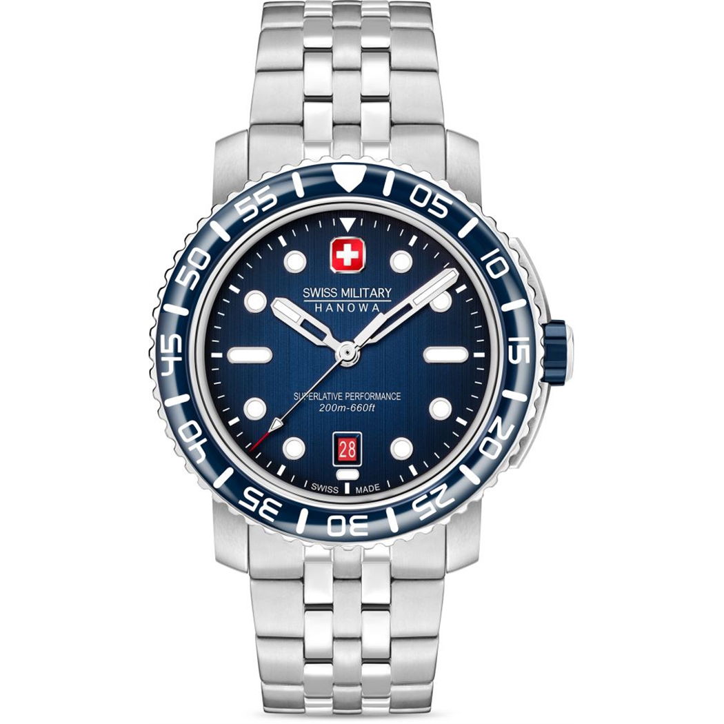 Swiss Military Smwgh0001703 Black Marlin Erkek Kol Saati