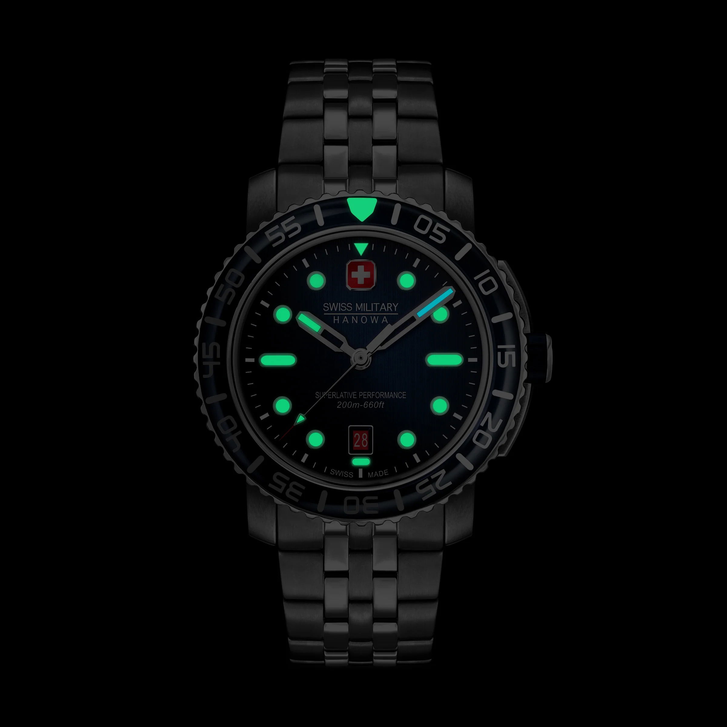 Swiss Military Smwgh0001703 Black Marlin Erkek Kol Saati