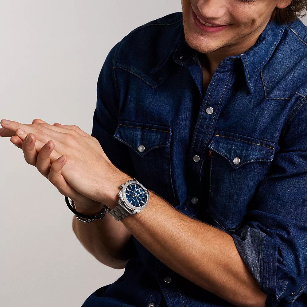 Fossil Ffs6096 Kronograf Erkek Kol Saati