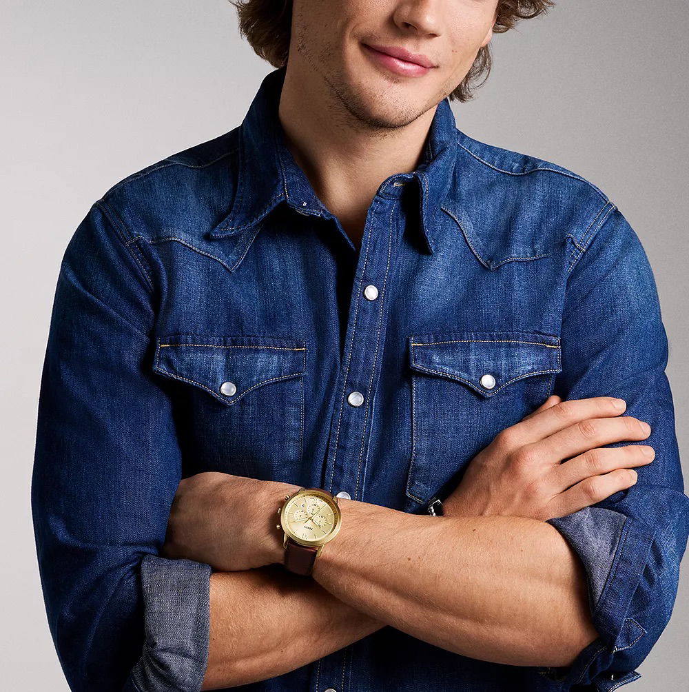 Fossil Ffs6113 Kronograf Erkek Kol Saati