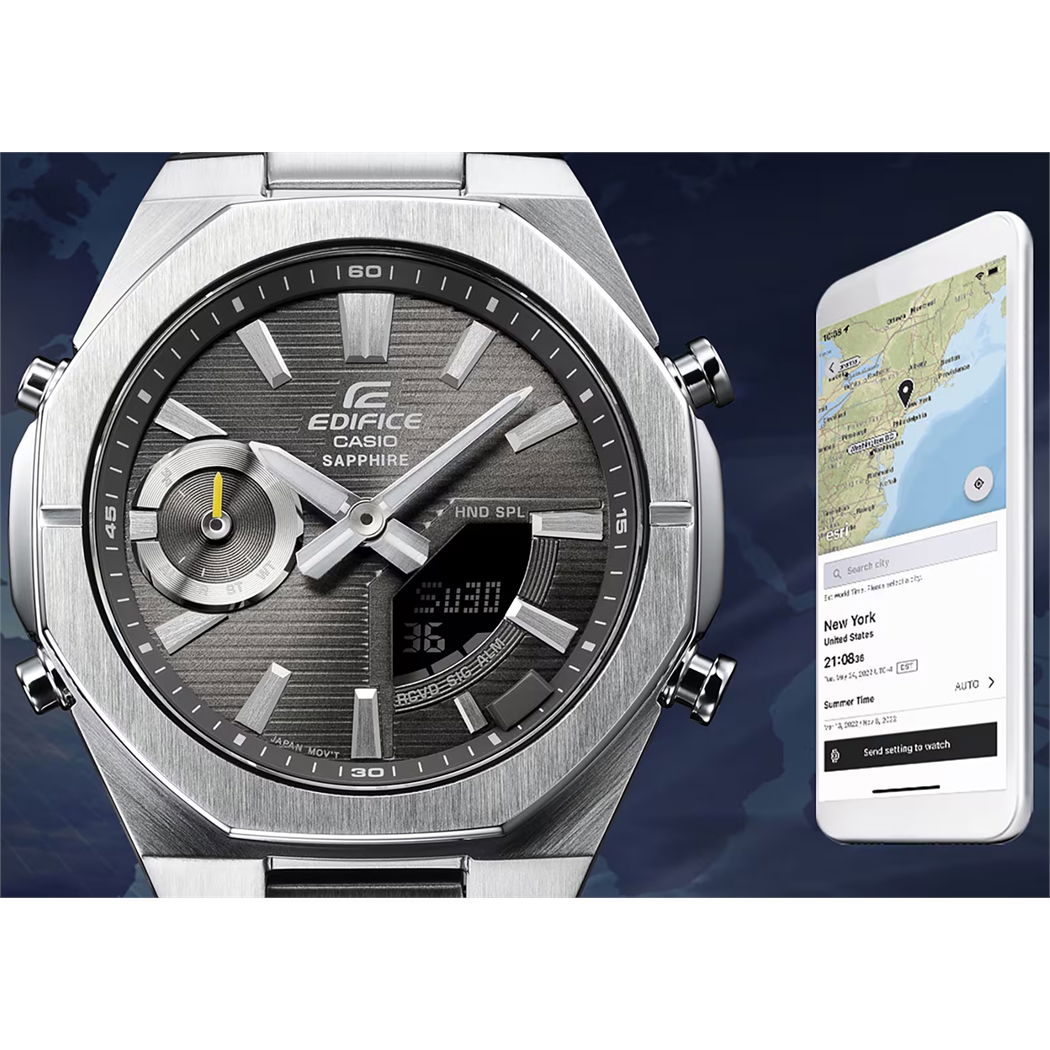 Casio Ecb-S10d-2Adf Edifice Akıllı Telefon Bağlantılı