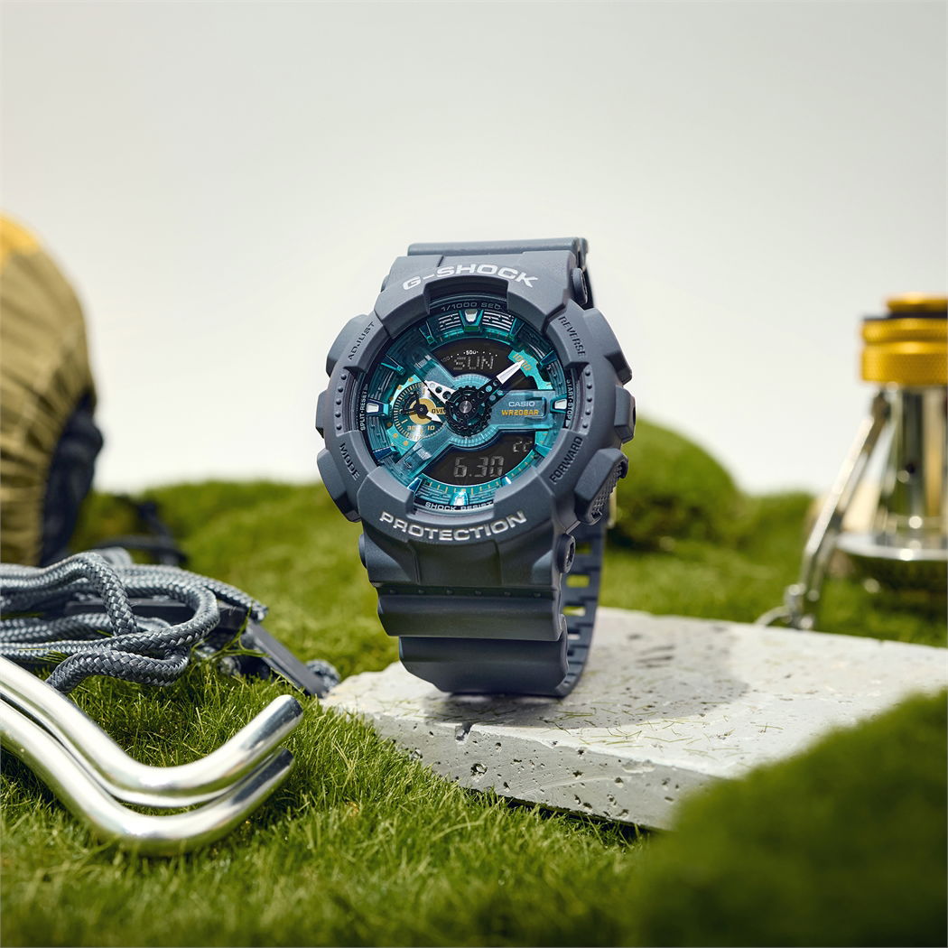Casio Ga-110As-2Adr G-Shock Analog-Dijital Erkek Kol Saati