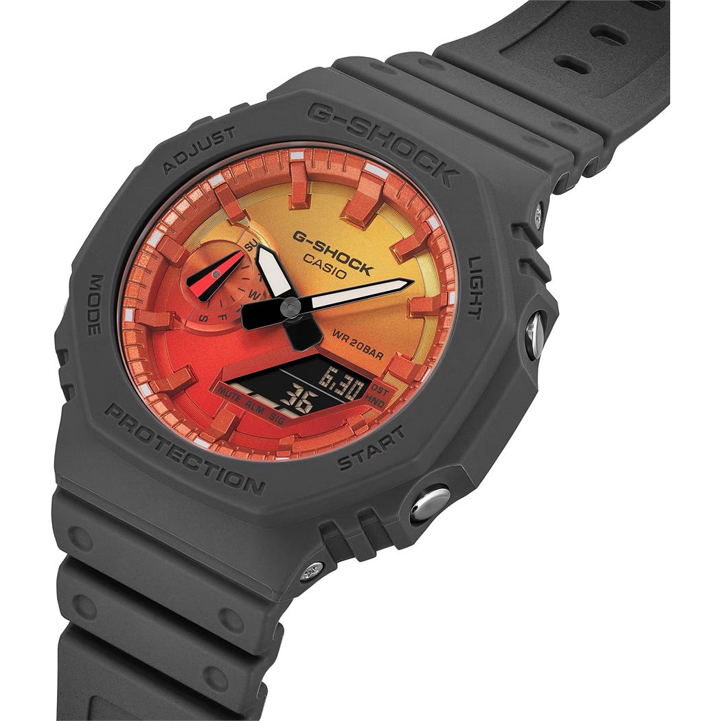 Casio Ga-2100Fl-8Adr Erkek Kol Saati