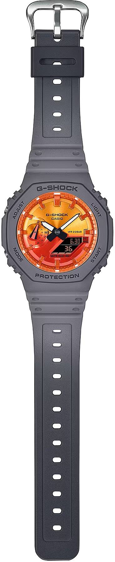 Casio Ga-2100Fl-8Adr G-Shock Erkek Kol Saati